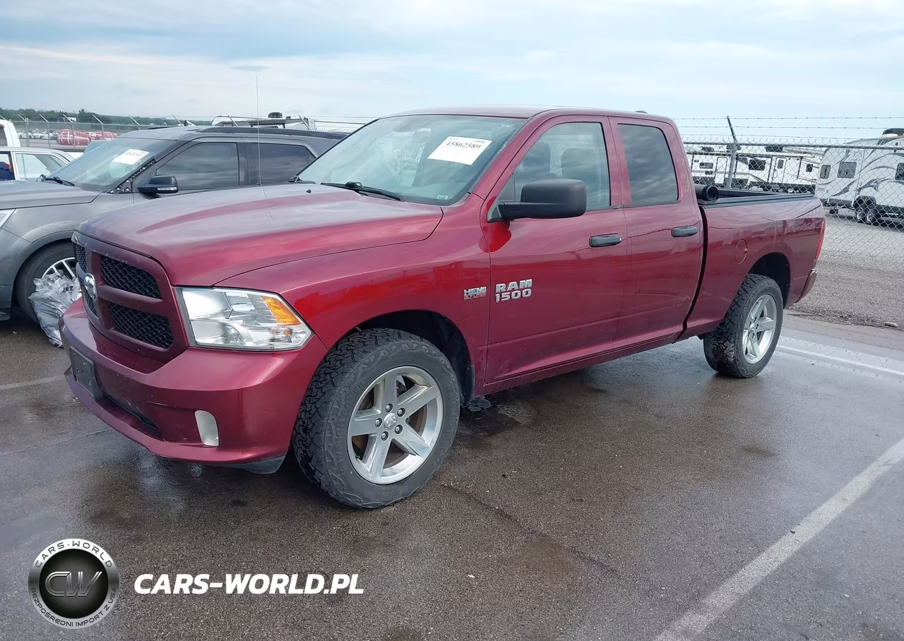 2017 Ram 1500 Express 4X4 6'4 Box VIN:1C6RR7FT2HS810504 - 2