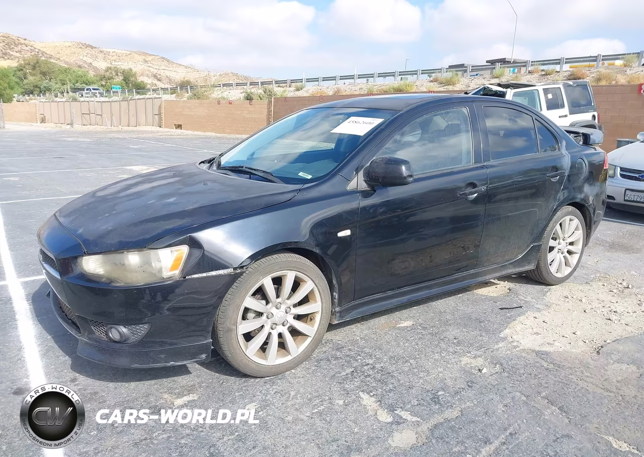 2008 Mitsubishi Lancer Gts VIN:JA3AU86UX8U025086 - 2