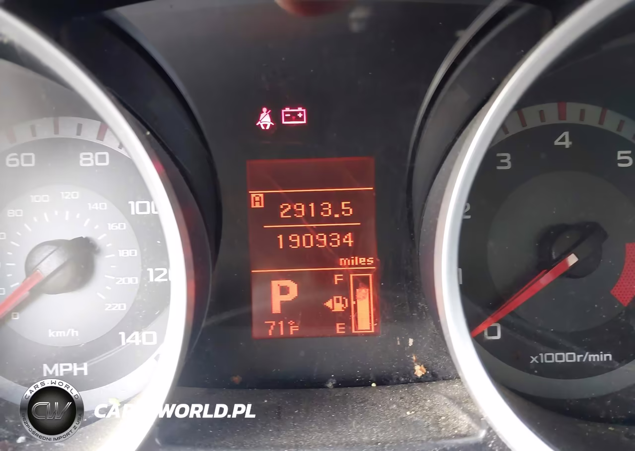 2008 Mitsubishi Lancer Gts VIN:JA3AU86UX8U025086 - 7
