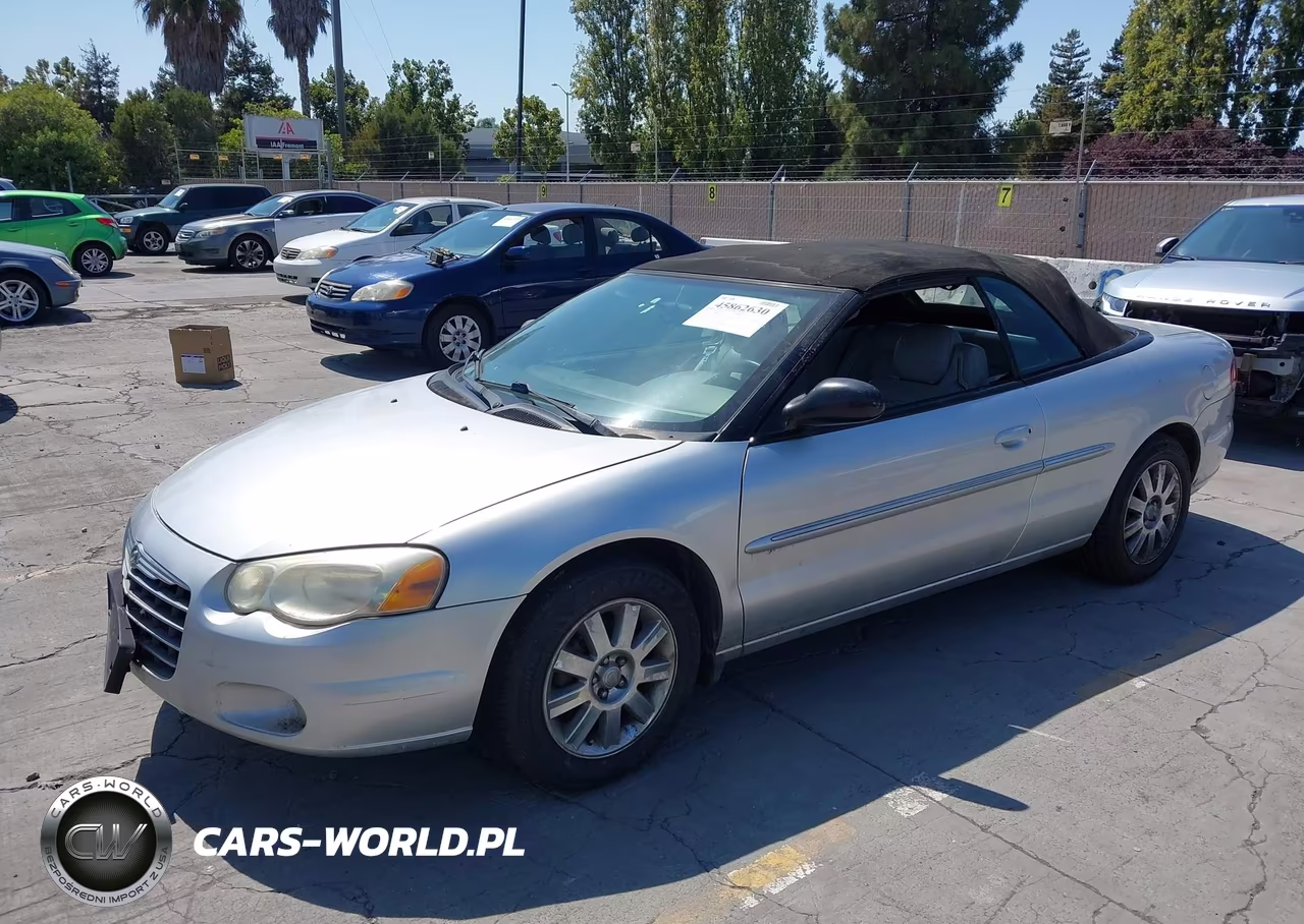 2005 Chrysler Sebring Limited VIN:1C3EL65R25N645982 - 2