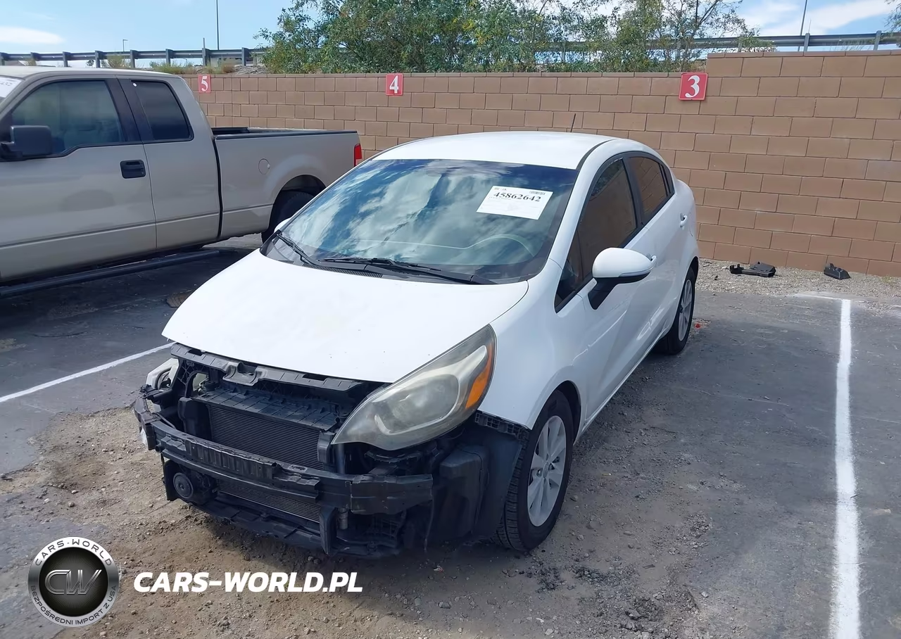 2014 Kia Rio Ex VIN:KNADN4A31E6419575 - 2