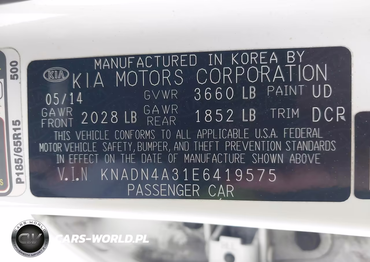 2014 Kia Rio Ex VIN:KNADN4A31E6419575 - 9