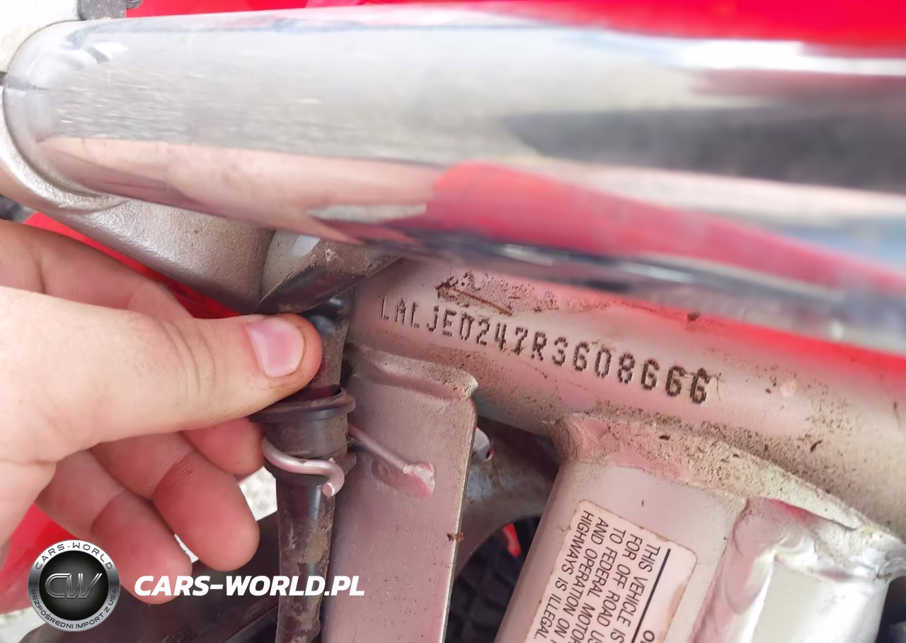 2024 Honda Crf110 F VIN:LALJE0247R3608666 - 10