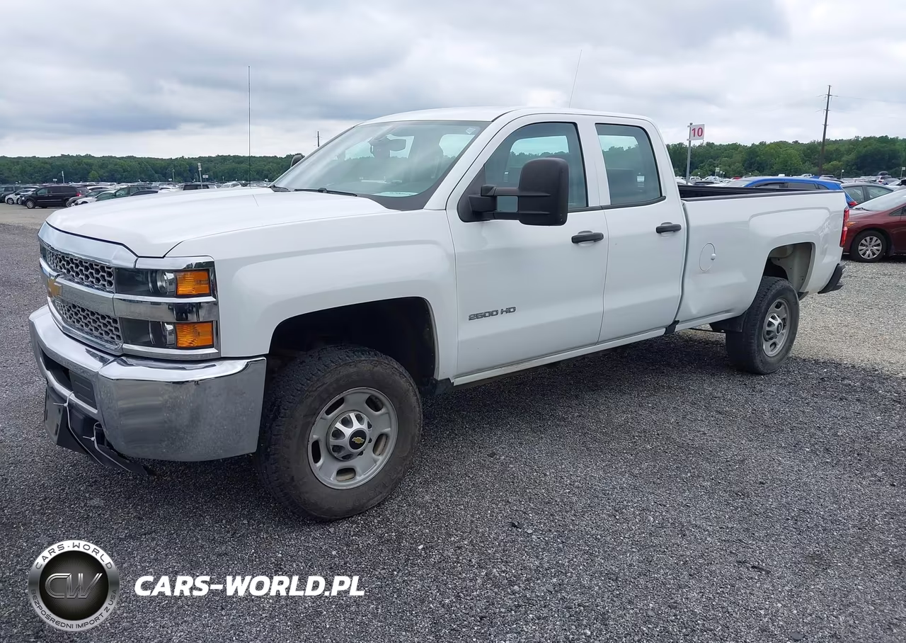2019 Chevrolet Silverado 2500Hd Wt VIN:2GC2CREG2K1117533 - 2