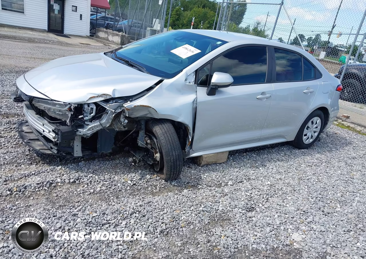 2021 Toyota Corolla L VIN:5YFDPMAE5MP170395 - 2