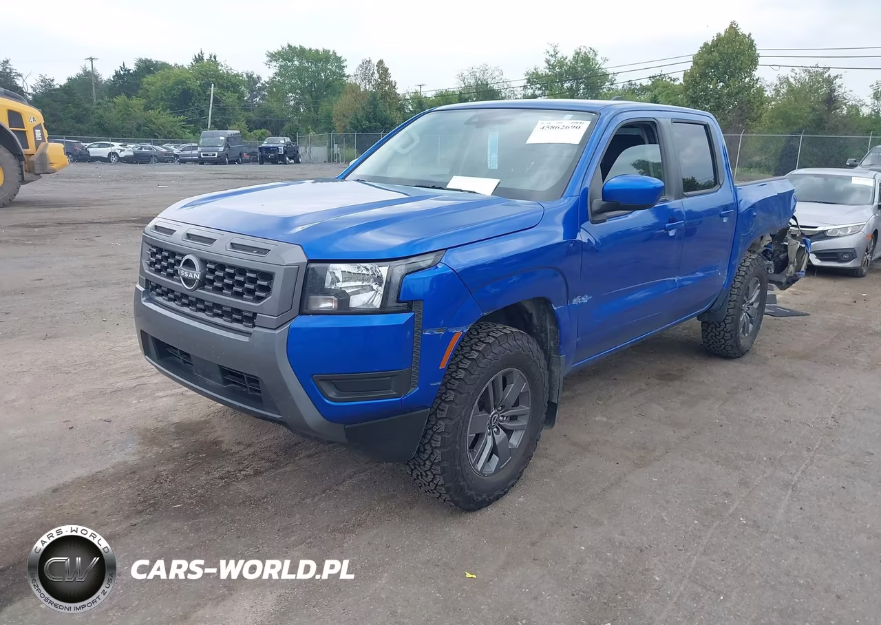 2025 Nissan Frontier Sv 4X2 VIN:1N6ED1EJ4SN641723 - 2