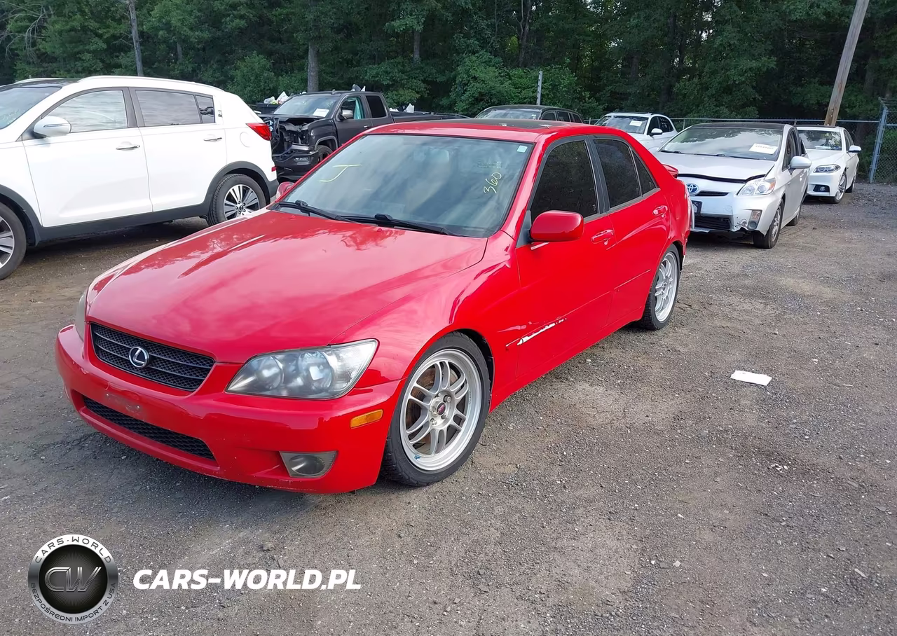 2004 Lexus Is 300 VIN:JTHBD192140088245 - 2