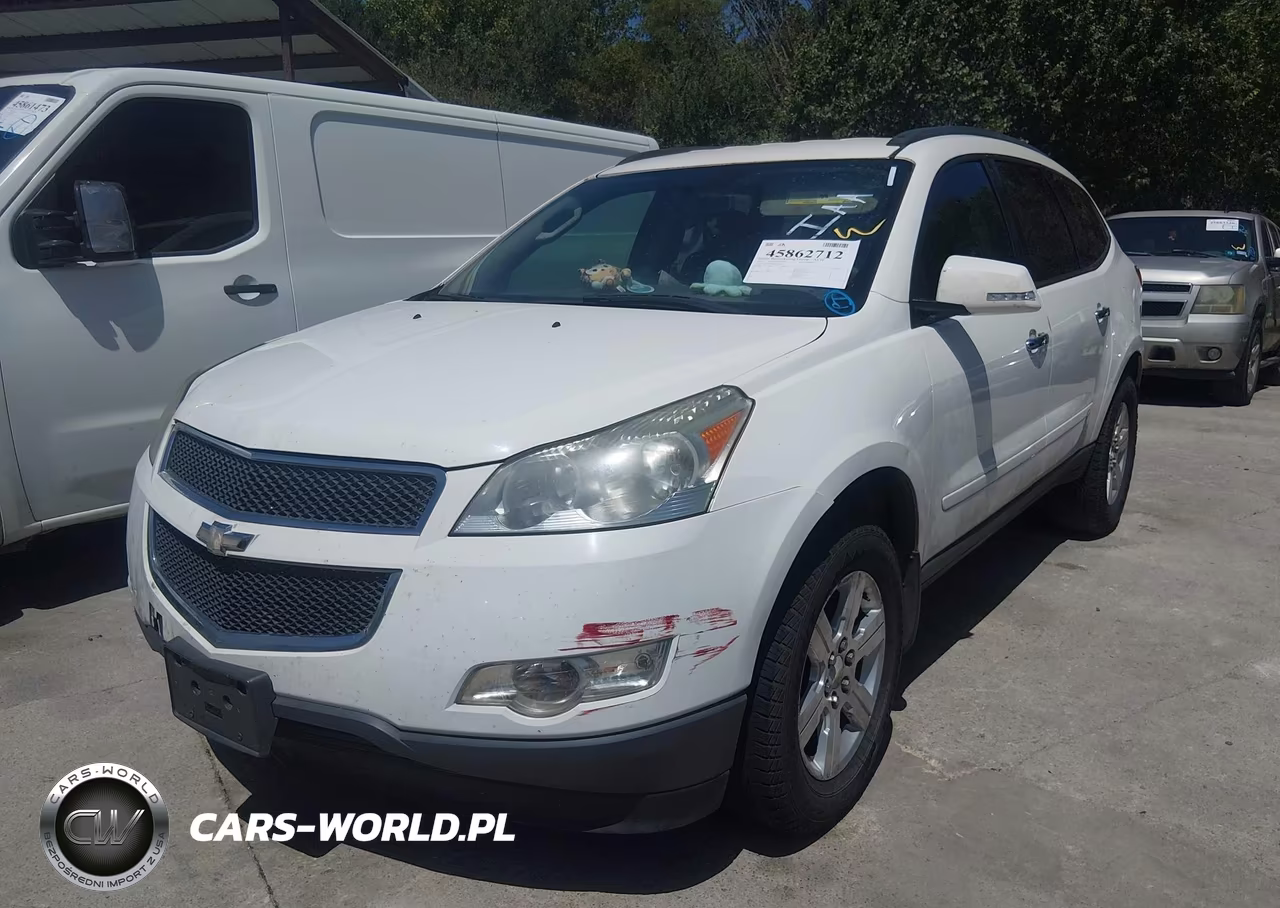 2012 Chevrolet Traverse Lt W-1Lt VIN:1GNKRGED0CJ122205 - 2