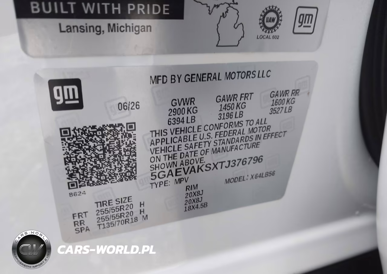 2026 Buick Enclave Preferred Fwd VIN:5GAEVAKSXTJ376796 - 9