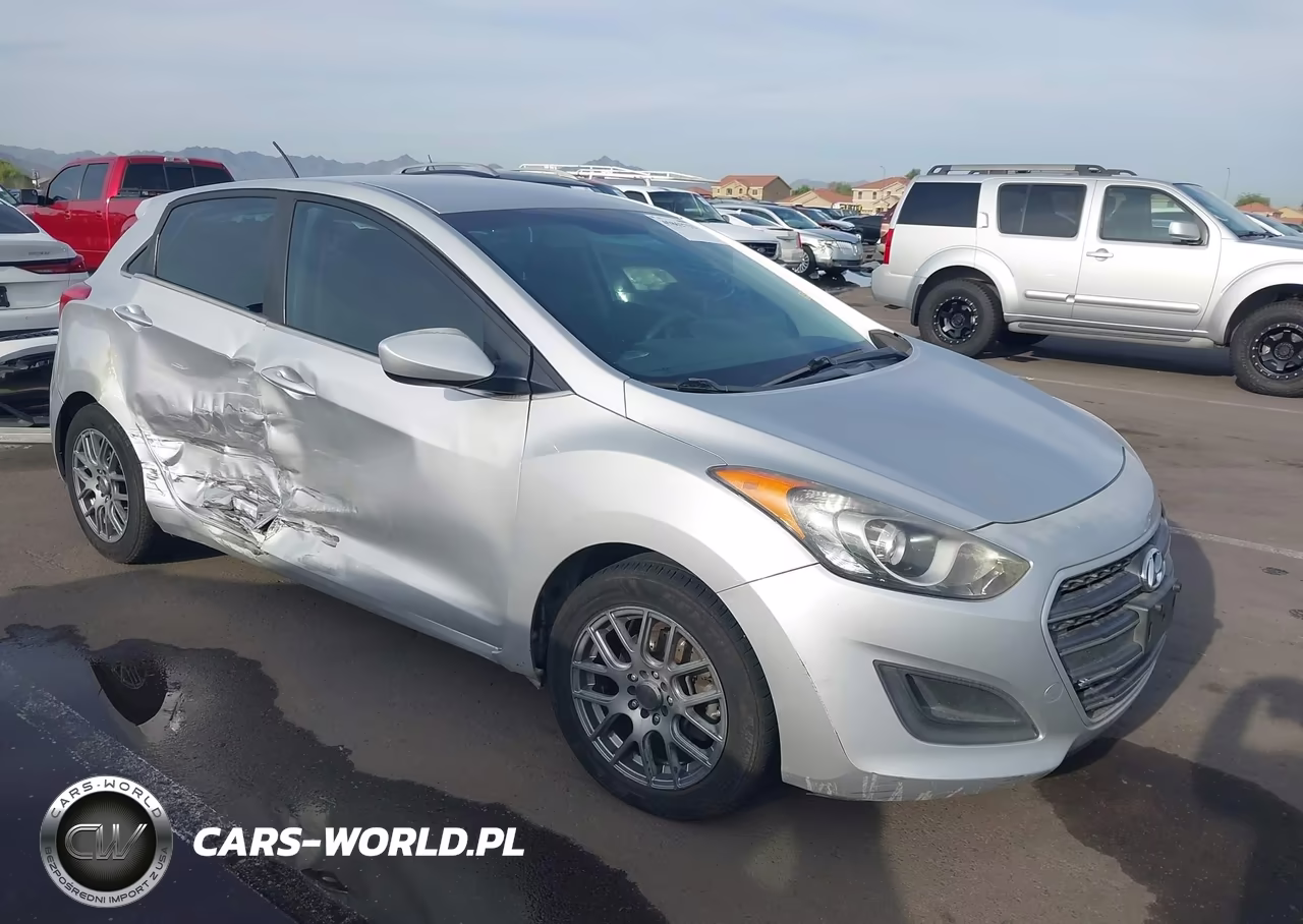 2017 Hyundai Elantra Gt VIN:KMHD35LH3HU356630 - 1
