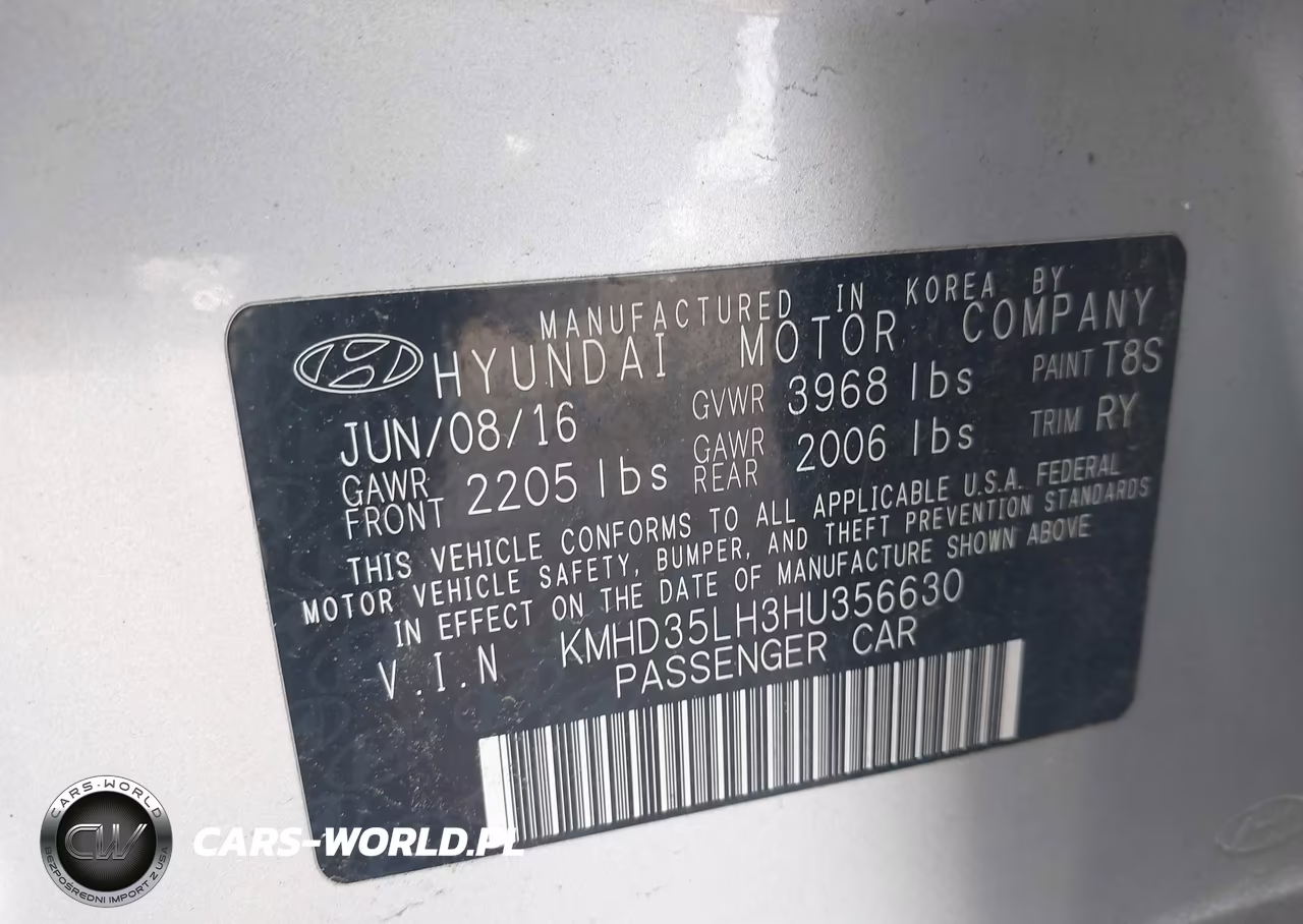 2017 Hyundai Elantra Gt VIN:KMHD35LH3HU356630 - 9