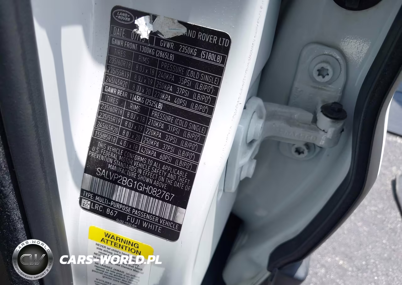 2016 Land Rover Range Rover Evoque Se-Se Premium VIN:SALVP2BG1GH082767 - 9