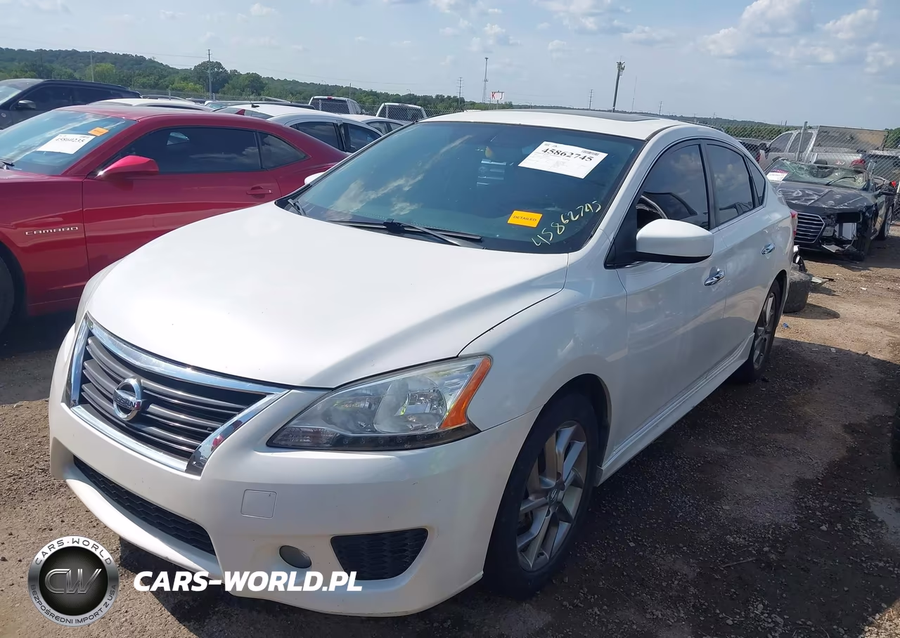 2013 Nissan Sentra Sr VIN:3N1AB7AP7DL691350 - 2