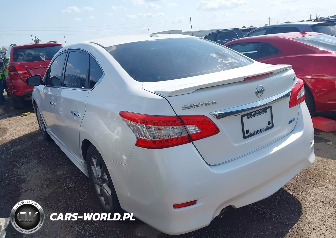 2013 Nissan Sentra Sr VIN:3N1AB7AP7DL691350 - 3