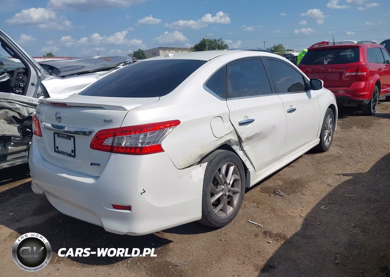 2013 Nissan Sentra Sr VIN:3N1AB7AP7DL691350 - 4