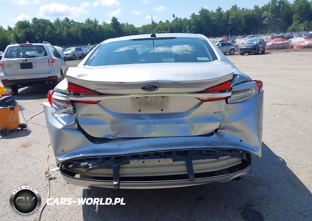 2017 Ford Fusion Se VIN:3FA6P0H73HR196766 - 6