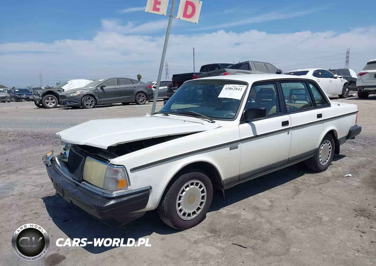 1992 Volvo 240 Gl VIN:YV1AS8817N1471116 - 2