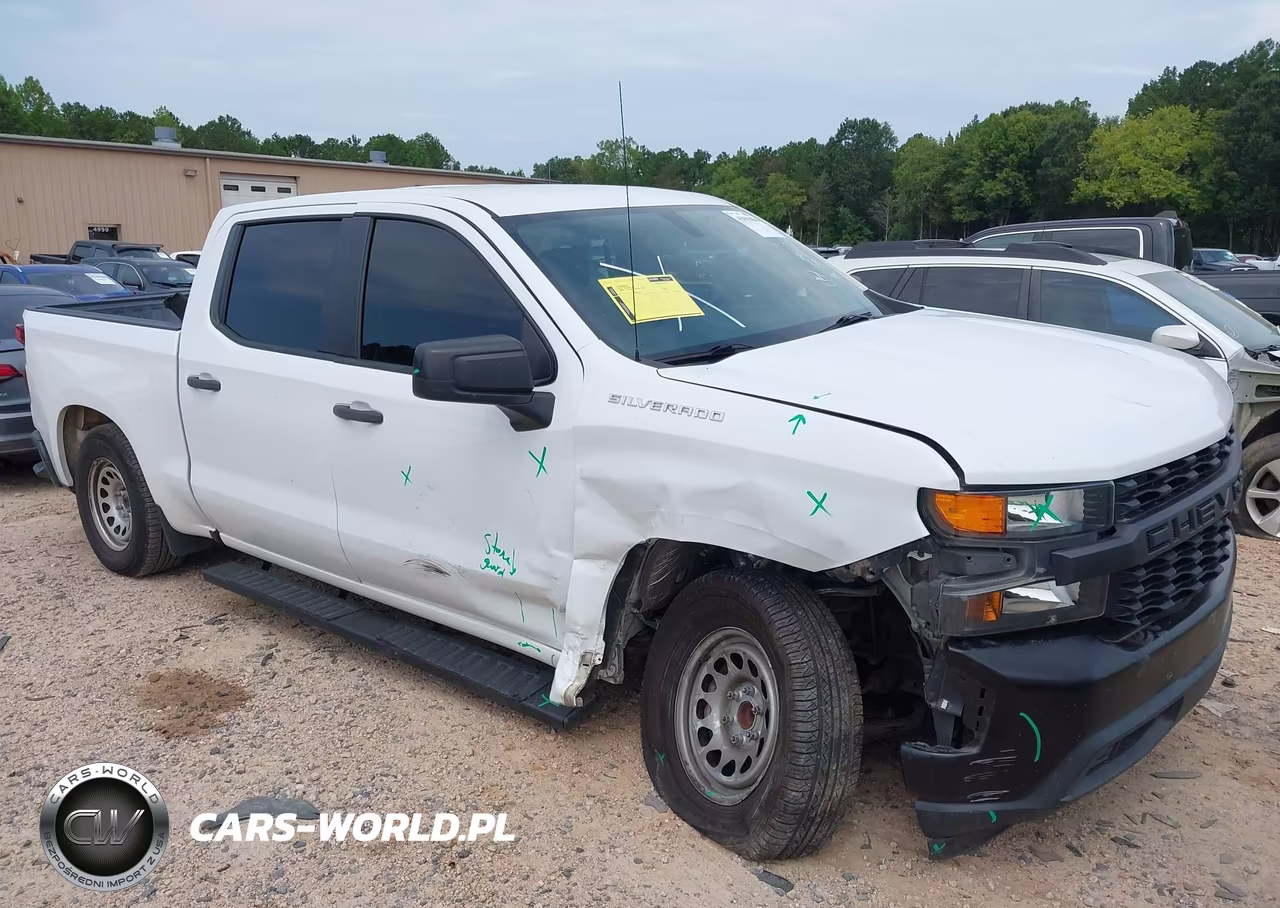 2019 Chevrolet Silverado 1500 Work Truck VIN:1GCPWAEH6KZ378422 - 1