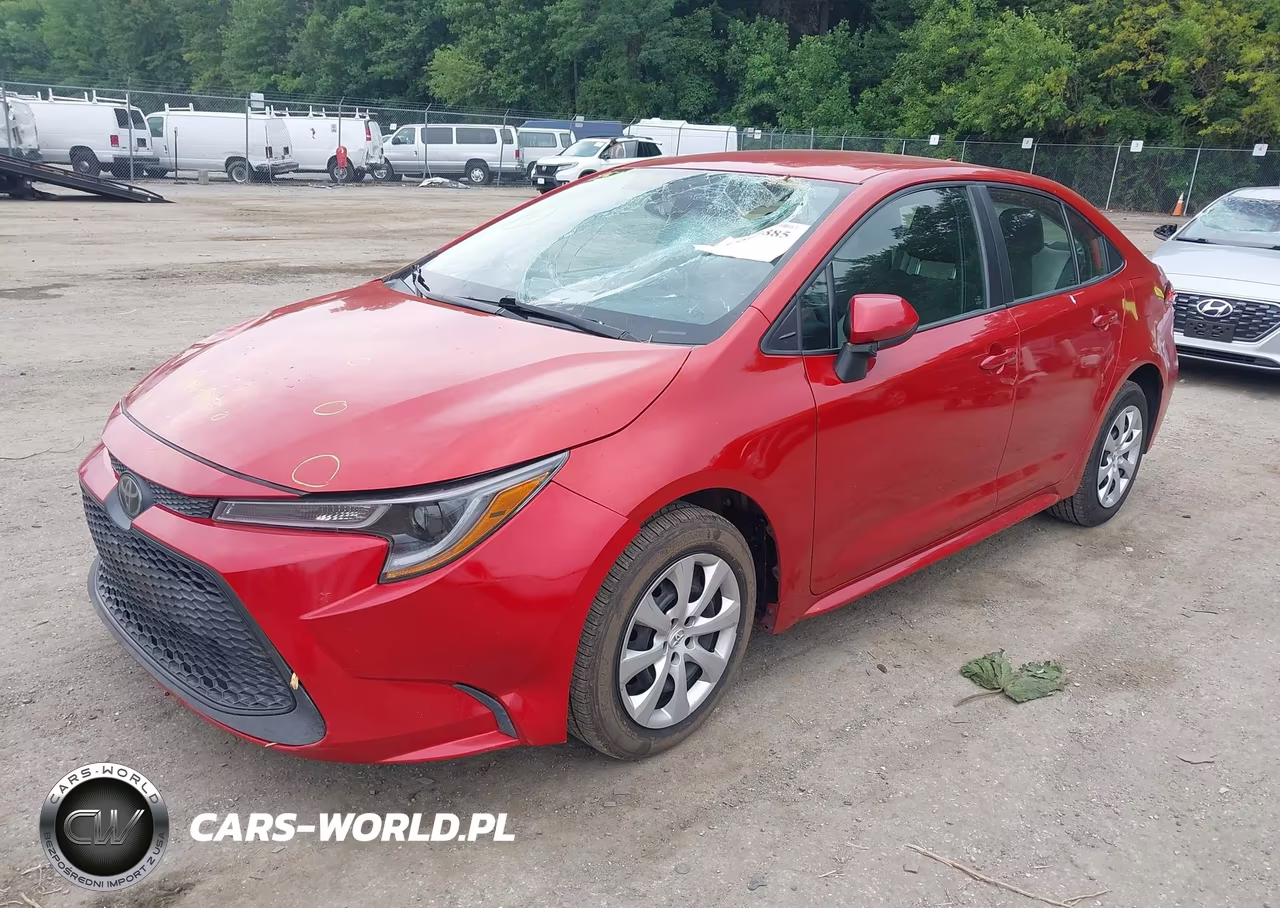 2020 Toyota Corolla Le VIN:5YFEPRAE6LP045938 - 2
