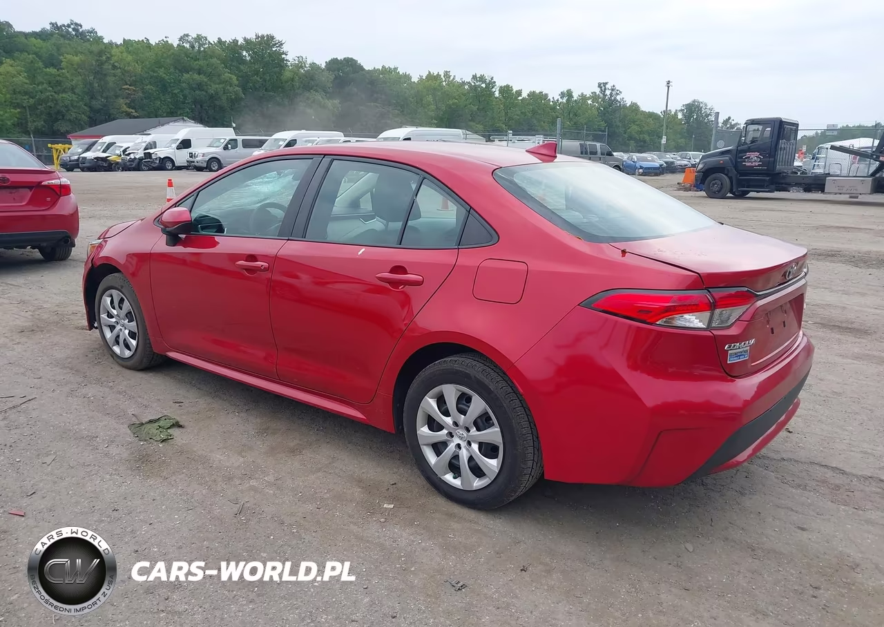 2020 Toyota Corolla Le VIN:5YFEPRAE6LP045938 - 3