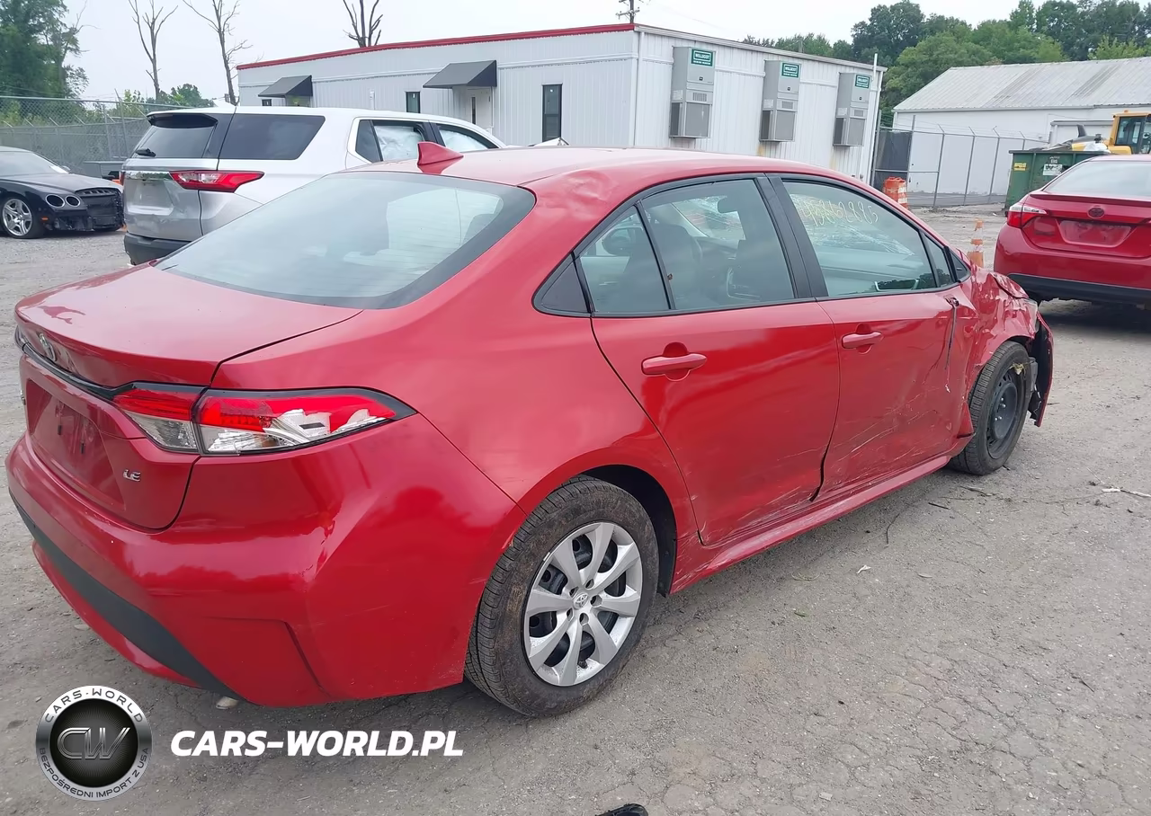 2020 Toyota Corolla Le VIN:5YFEPRAE6LP045938 - 4
