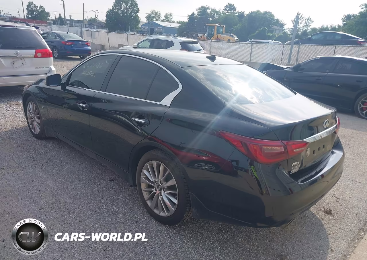 2018 Infiniti Q50 3.0T Luxe VIN:JN1EV7AR6JM435034 - 3