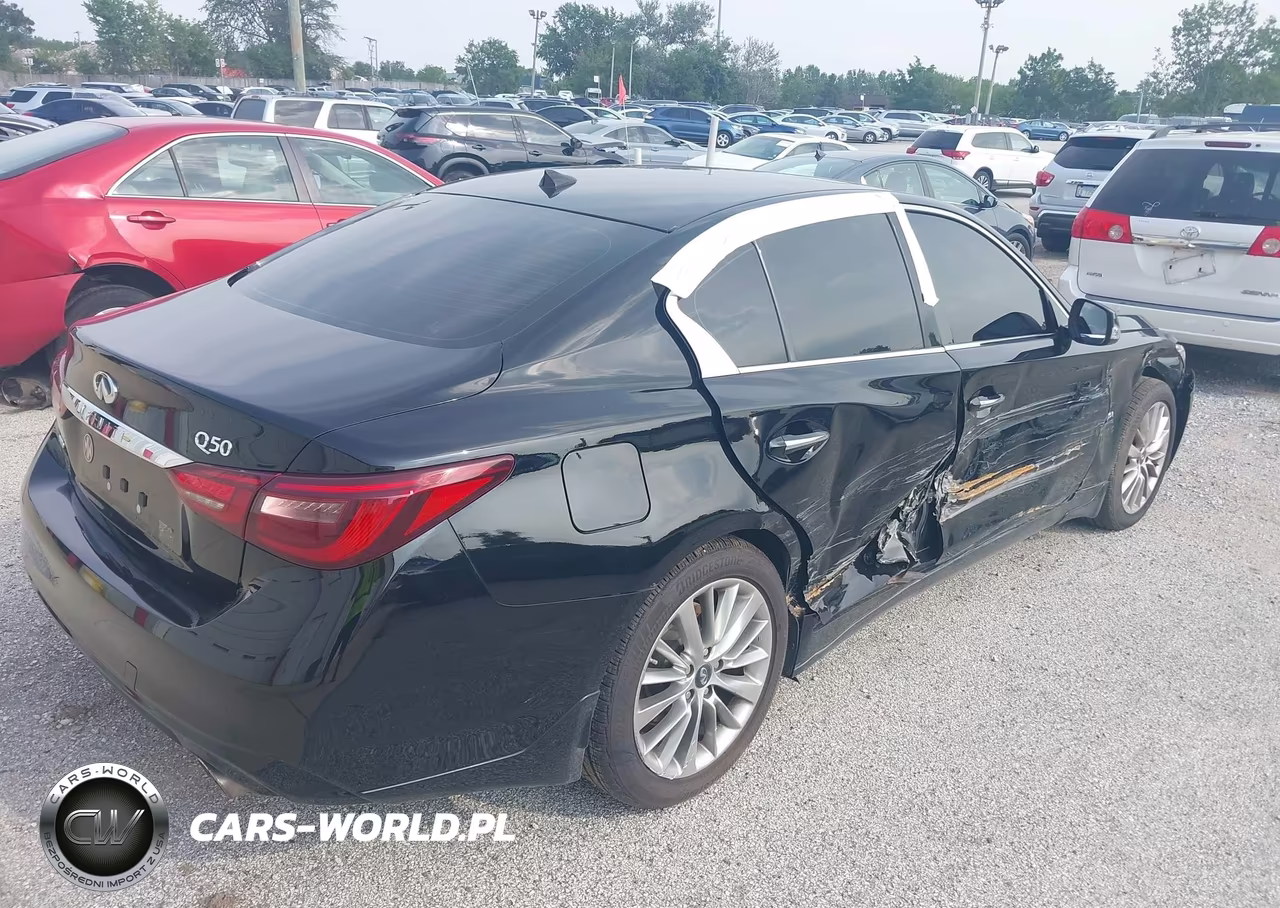 2018 Infiniti Q50 3.0T Luxe VIN:JN1EV7AR6JM435034 - 4