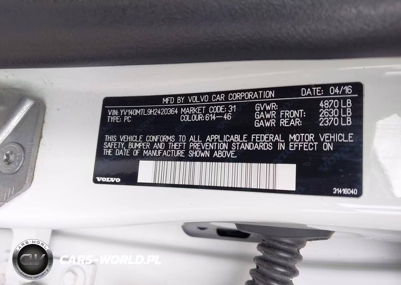 2017 Volvo S60 T5 Dynamic VIN:YV140MTL9H2420364 - 9