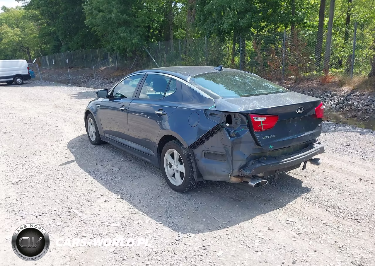 2015 Kia Optima Lx VIN:KNAGM4A70F5535697 - 3