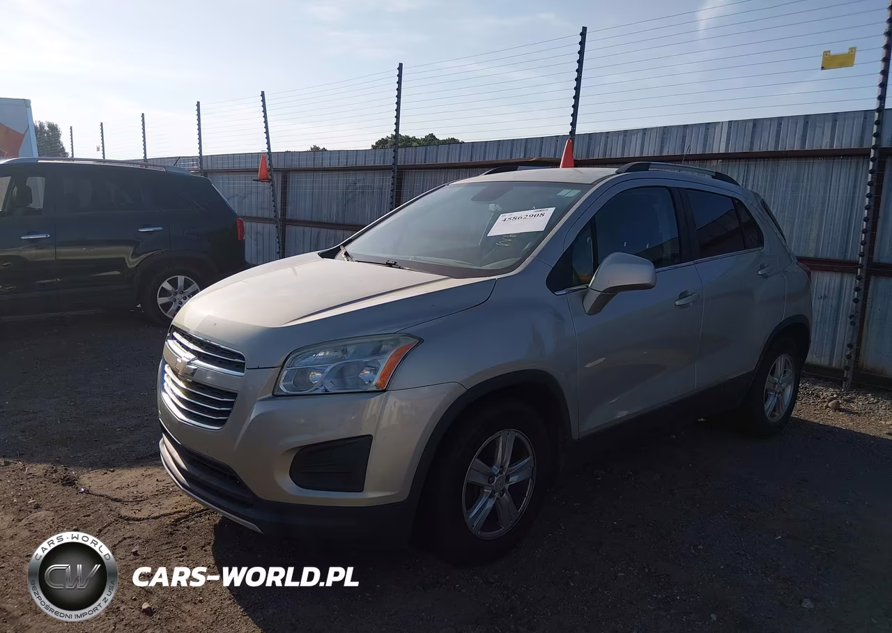 2016 Chevrolet Trax Lt VIN:3GNCJLSBXGL277107 - 2