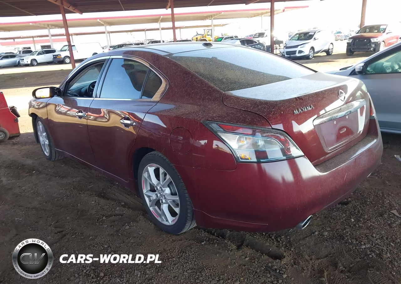 2012 Nissan Maxima 3.5 Sv VIN:1N4AA5AP4CC864133 - 3