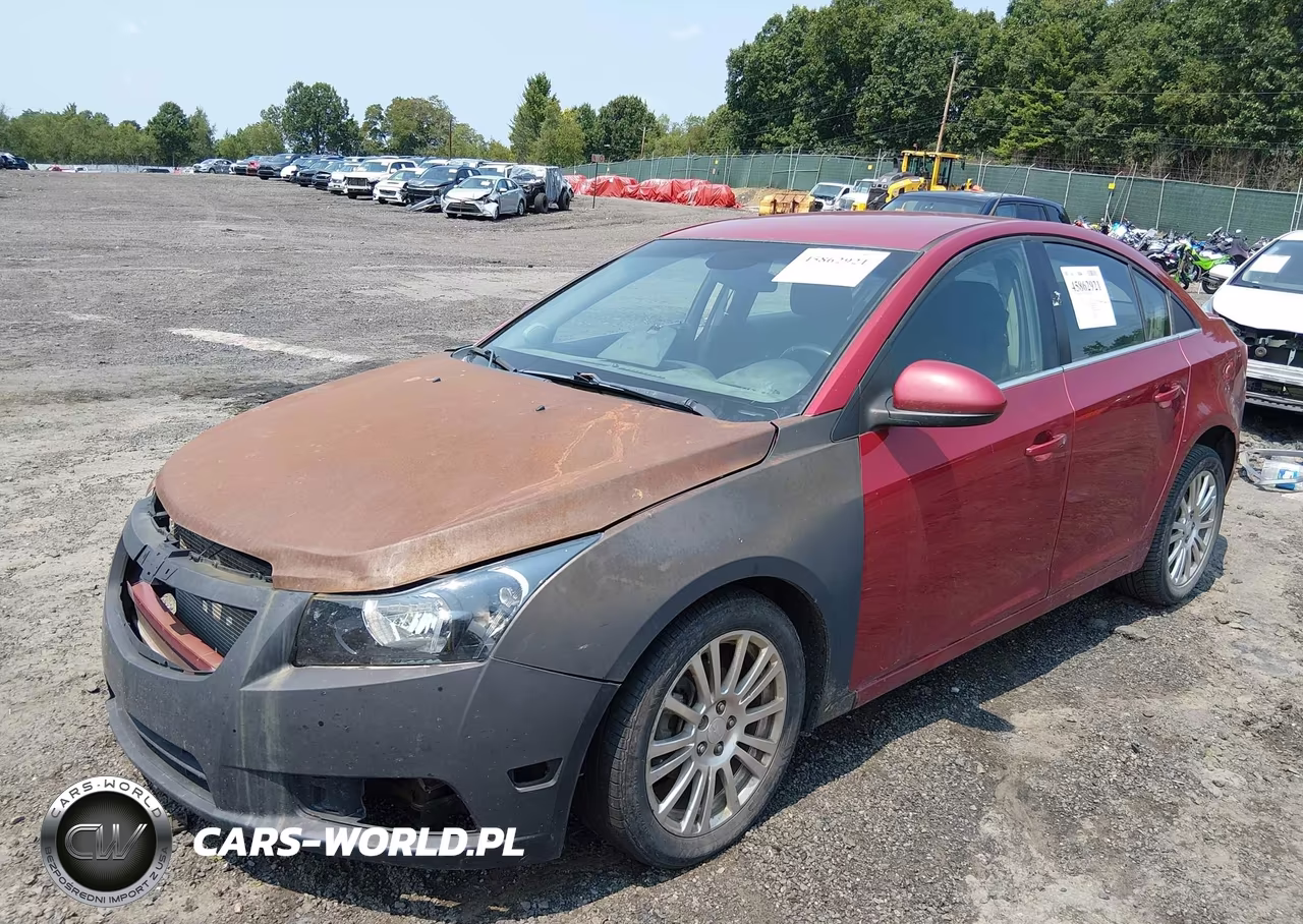 2012 Chevrolet Cruze Eco VIN:1G1PK5SCXC7299966 - 2