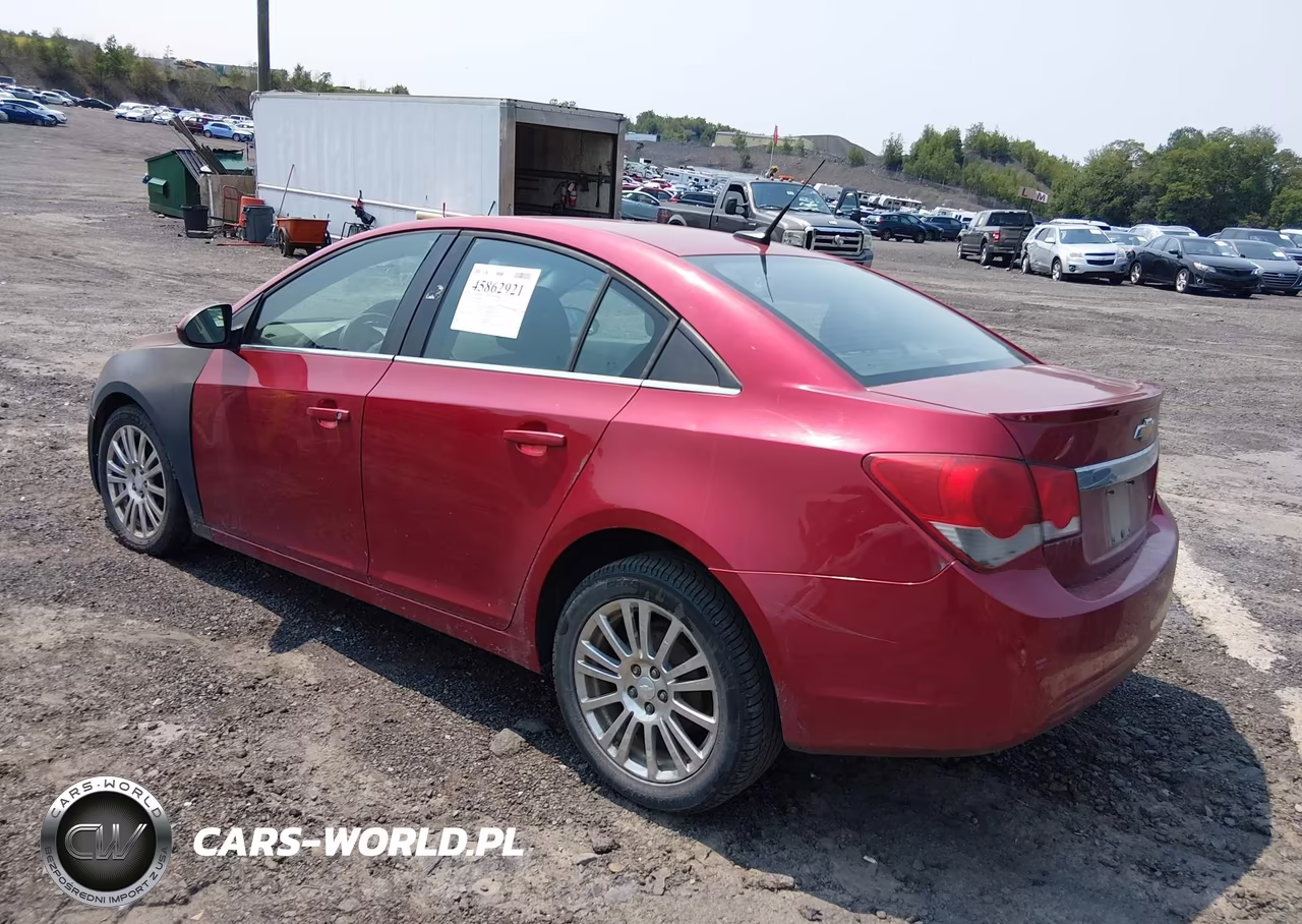 2012 Chevrolet Cruze Eco VIN:1G1PK5SCXC7299966 - 3