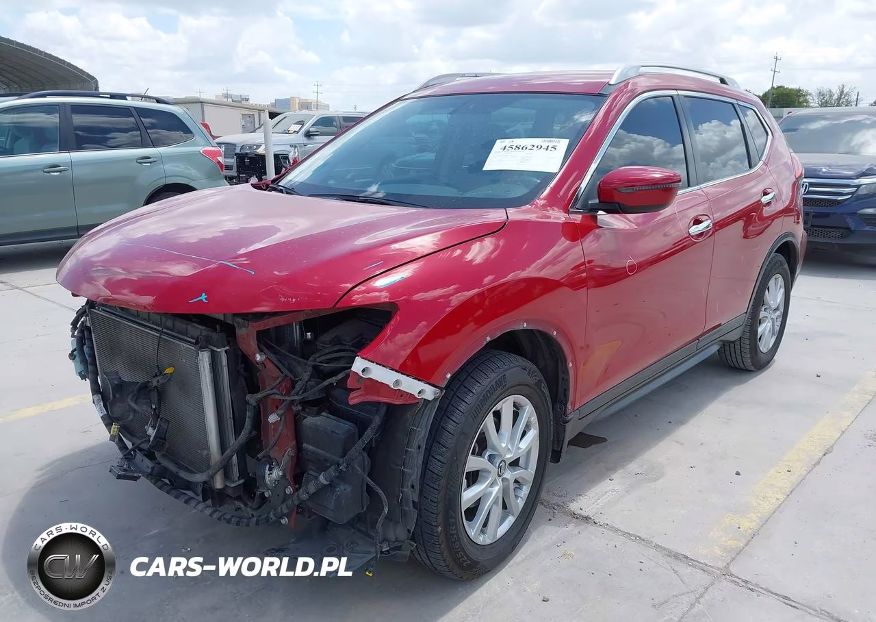 2017 Nissan Rogue Sv VIN:5N1AT2MT0HC863883 - 2