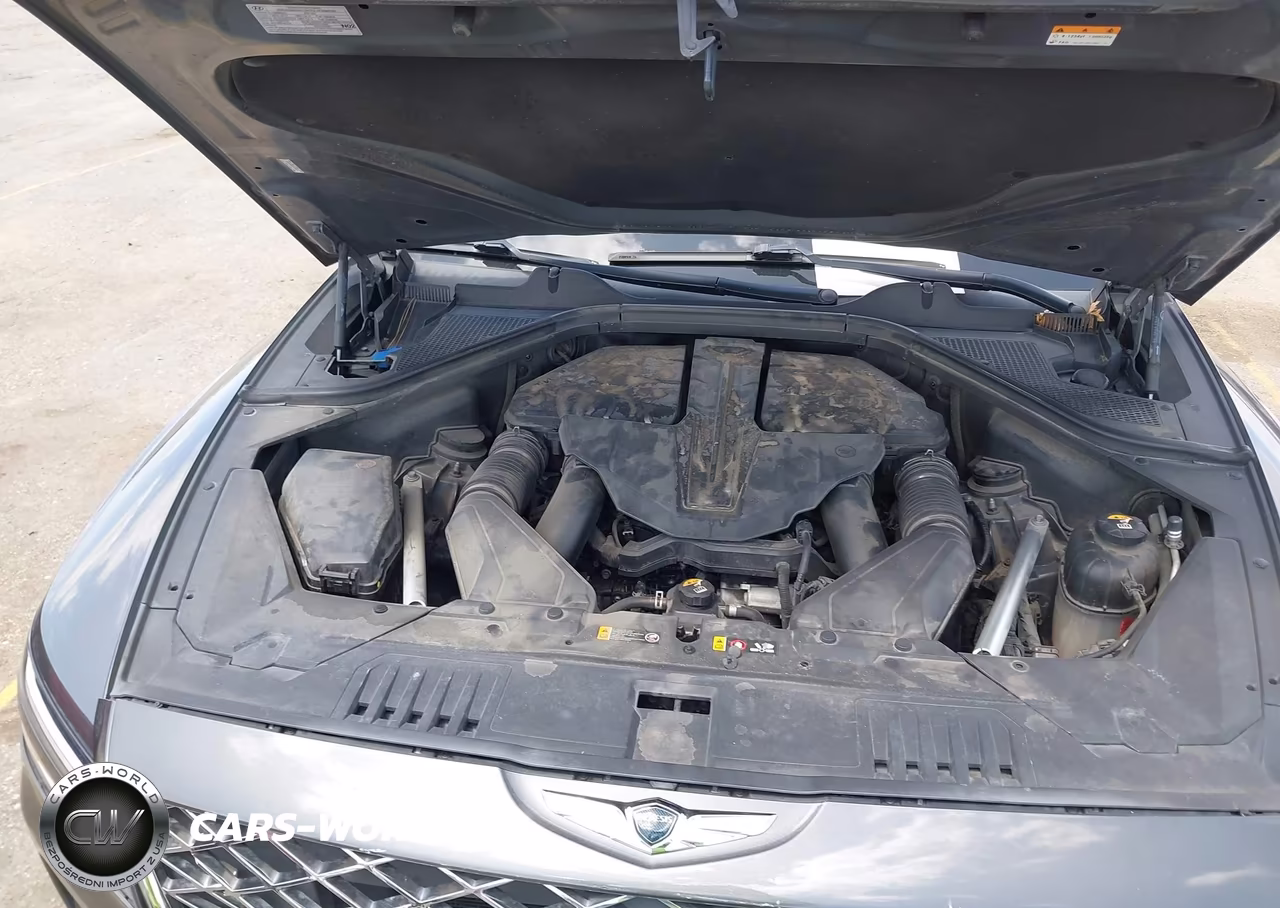 2021 Genesis Gv80 3.5T Awd Advanced VIN:KMUHCESC6MU043235 - 10