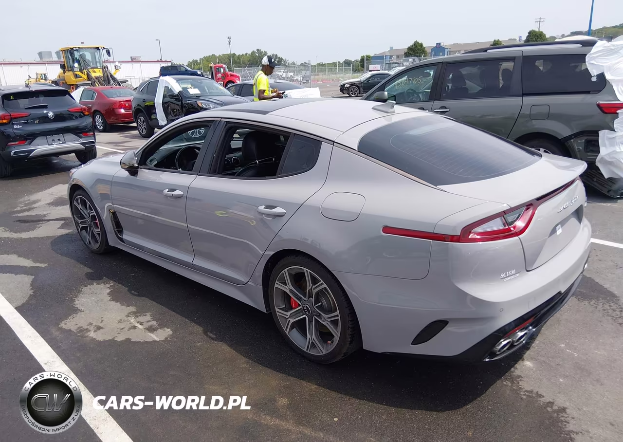 2021 Kia Stinger Gt2 VIN:KNAE55LC8M6093182 - 3