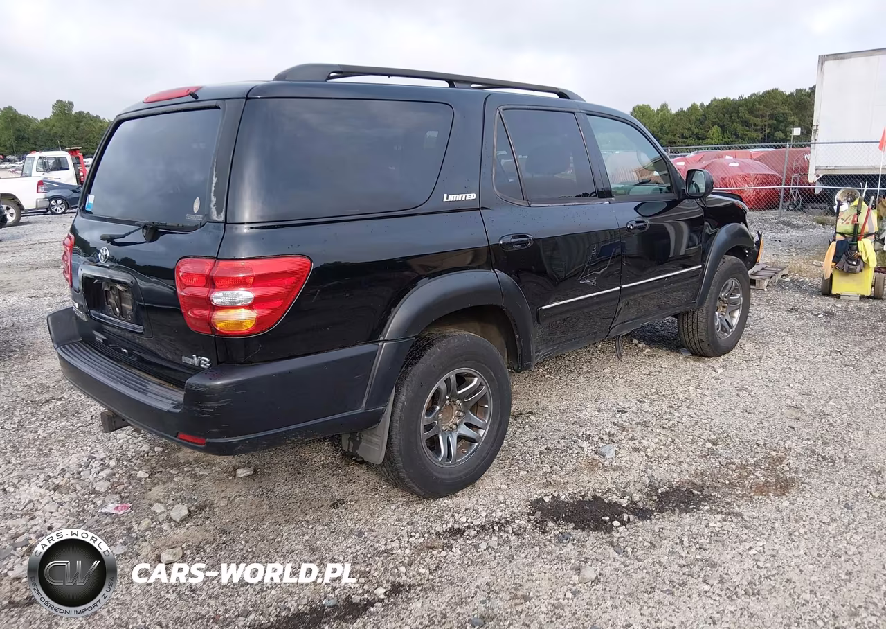2002 Toyota Sequoia Limited V8 VIN:5TDZT38A92S101356 - 4