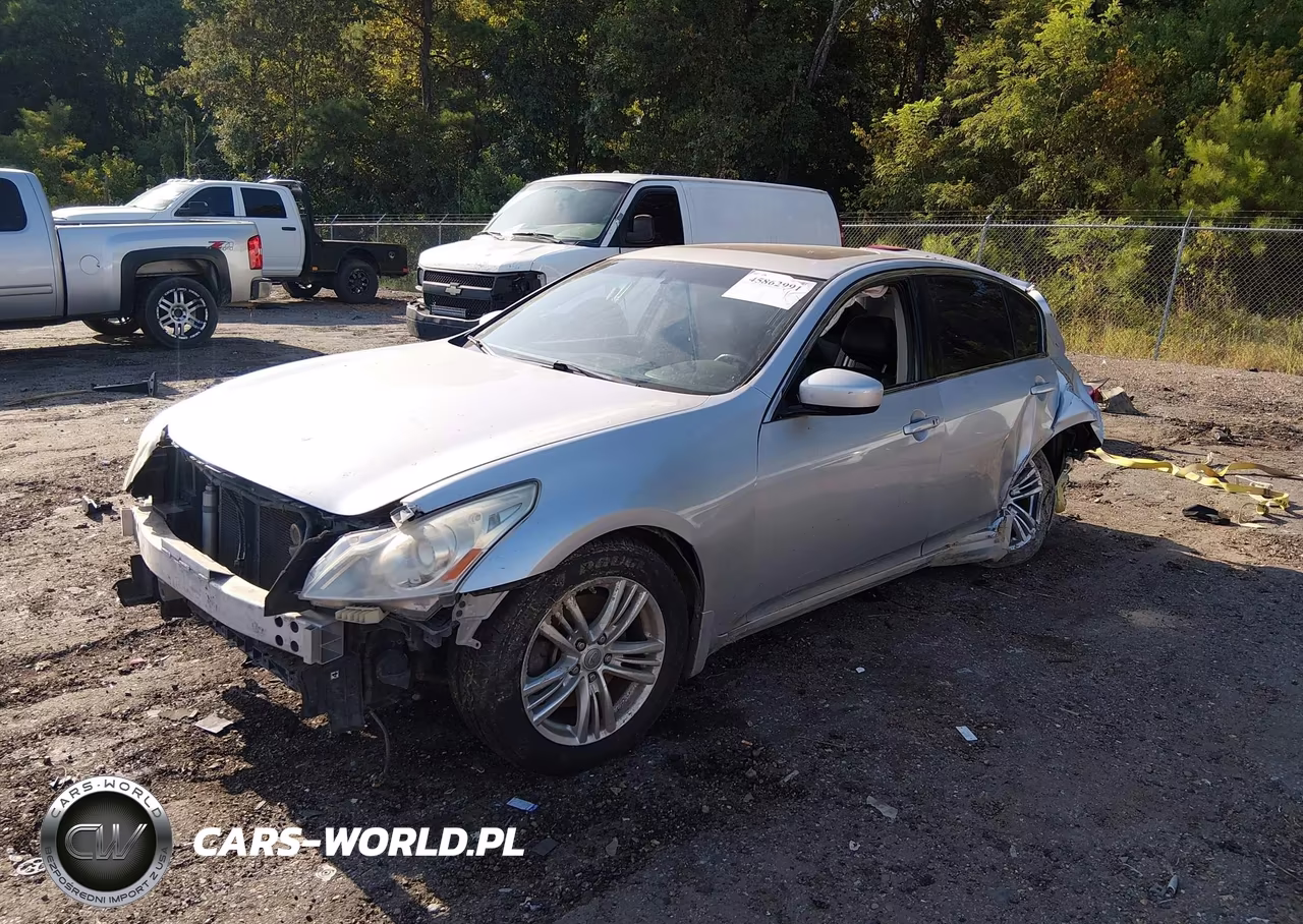 2013 Infiniti G37X VIN:JN1CV6AR6DM750597 - 2