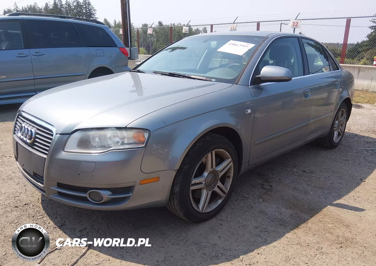 2006 Audi A4 2.0T VIN:WAUDF78E76A061421 - 2