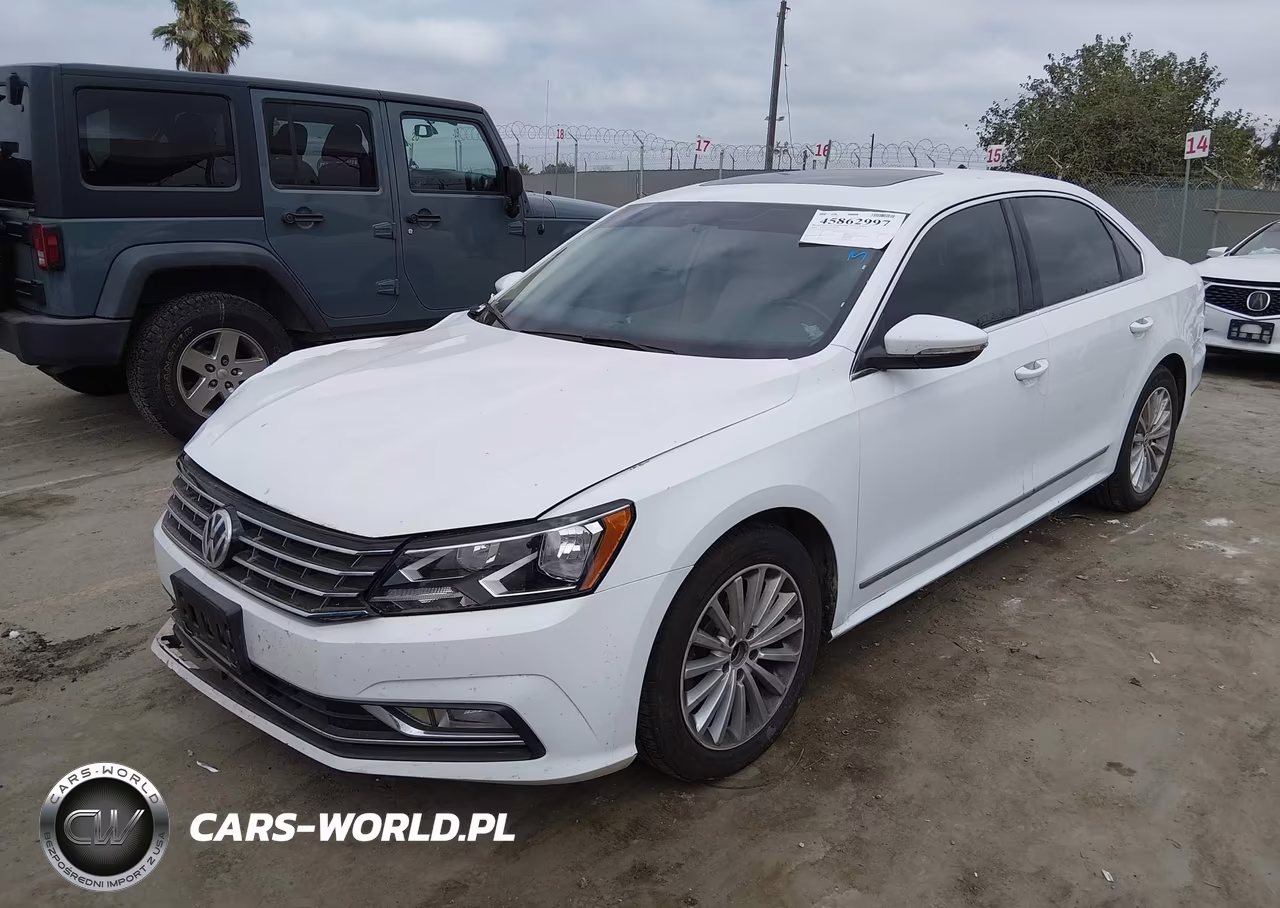 2016 Volkswagen Passat 1.8T Se VIN:1VWBT7A37GC061031 - 2
