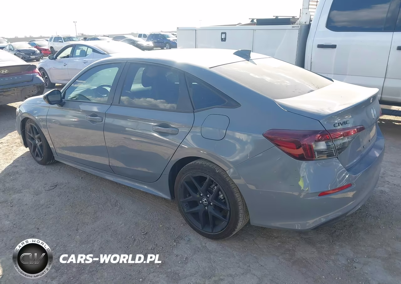 2026 Honda Civic Sport VIN:2HGFE2F51TH518999 - 3