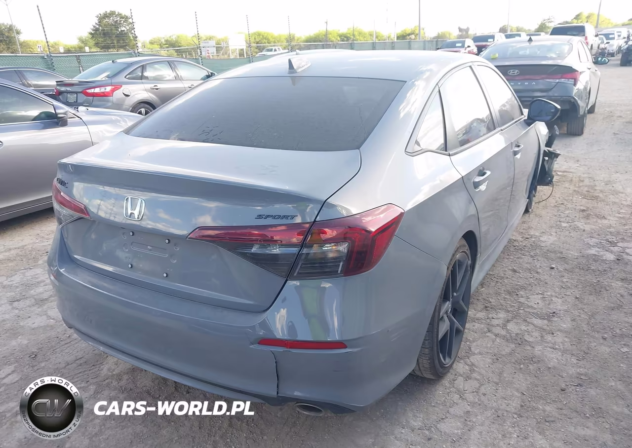 2026 Honda Civic Sport VIN:2HGFE2F51TH518999 - 4