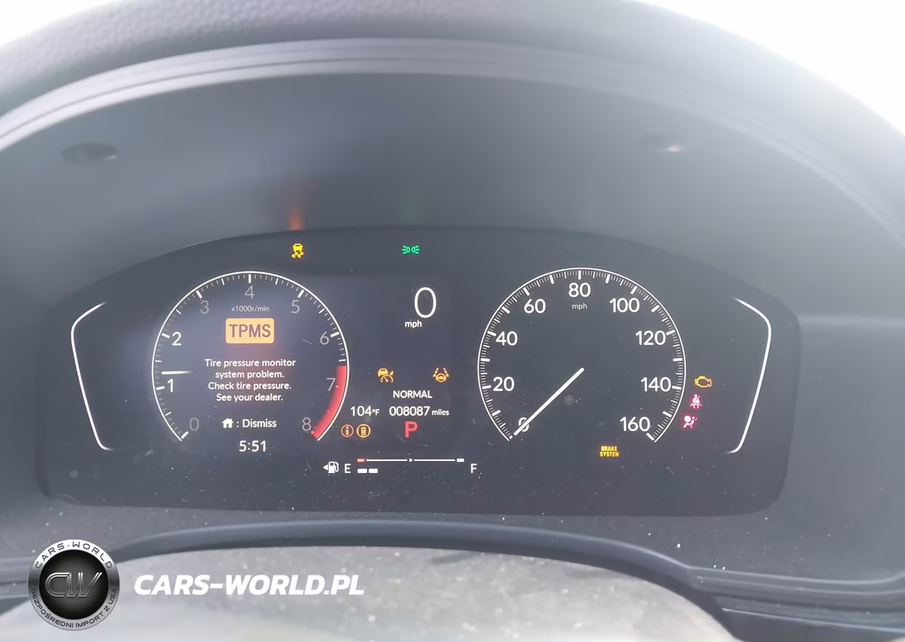 2026 Honda Civic Sport VIN:2HGFE2F51TH518999 - 7