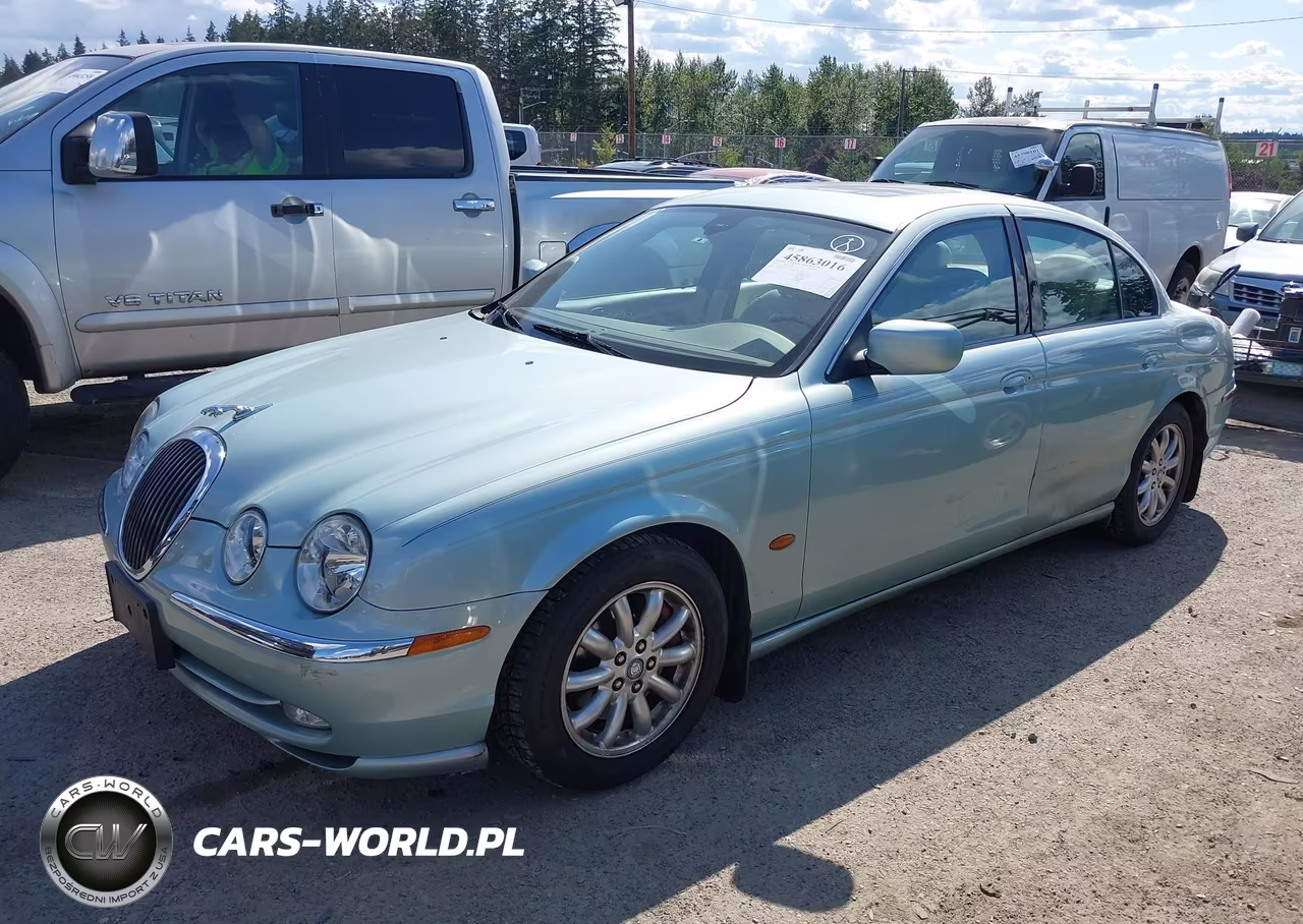 2002 Jaguar S-Type 4.0L V8 VIN:SAJDA01P72GM37421 - 2
