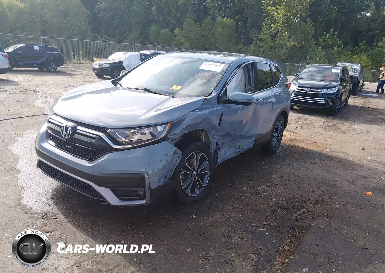 2022 Honda Cr-V Awd Ex-L VIN:7FARW2H81NE030133 - 2