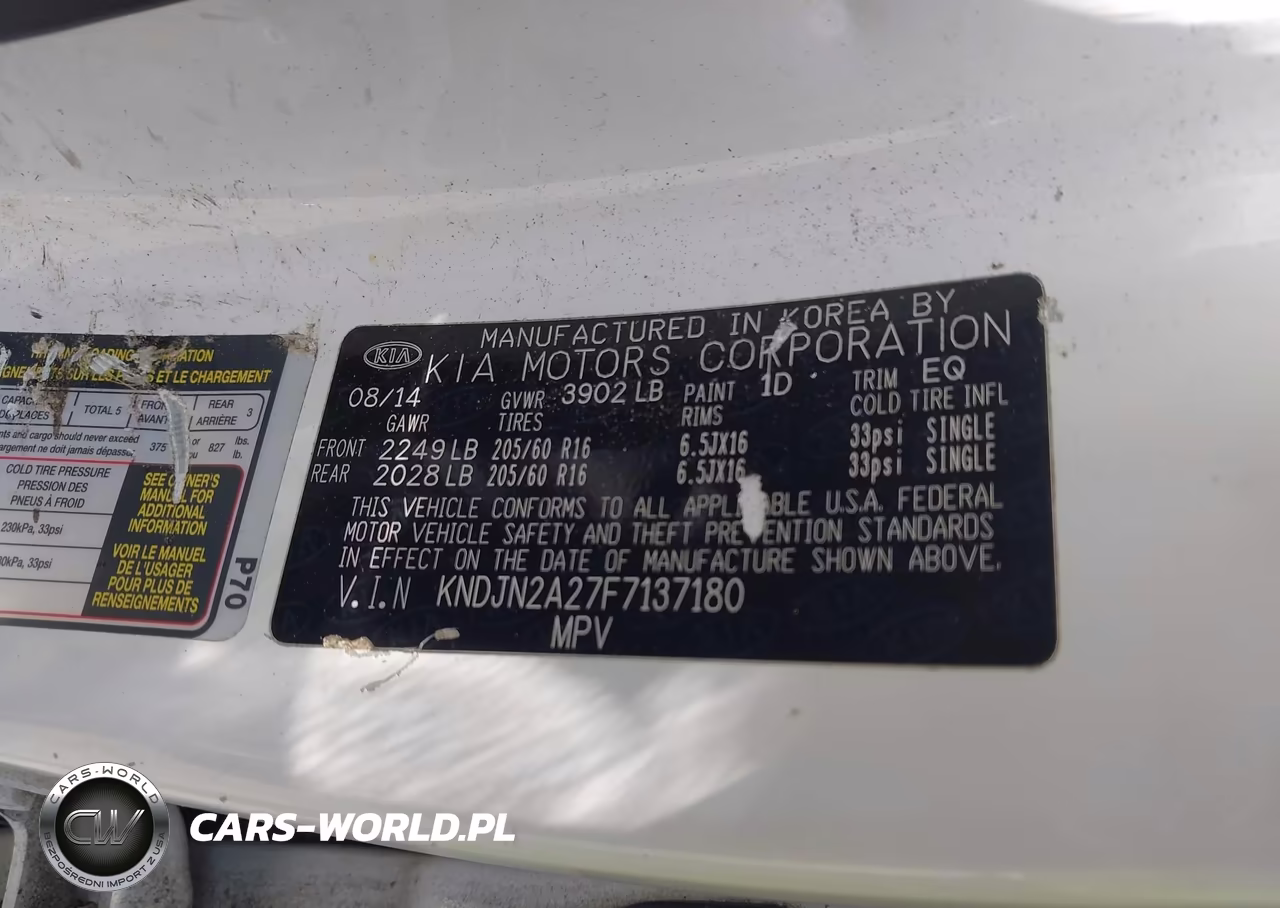 2015 Kia Soul ! VIN:KNDJN2A27F7137180 - 9