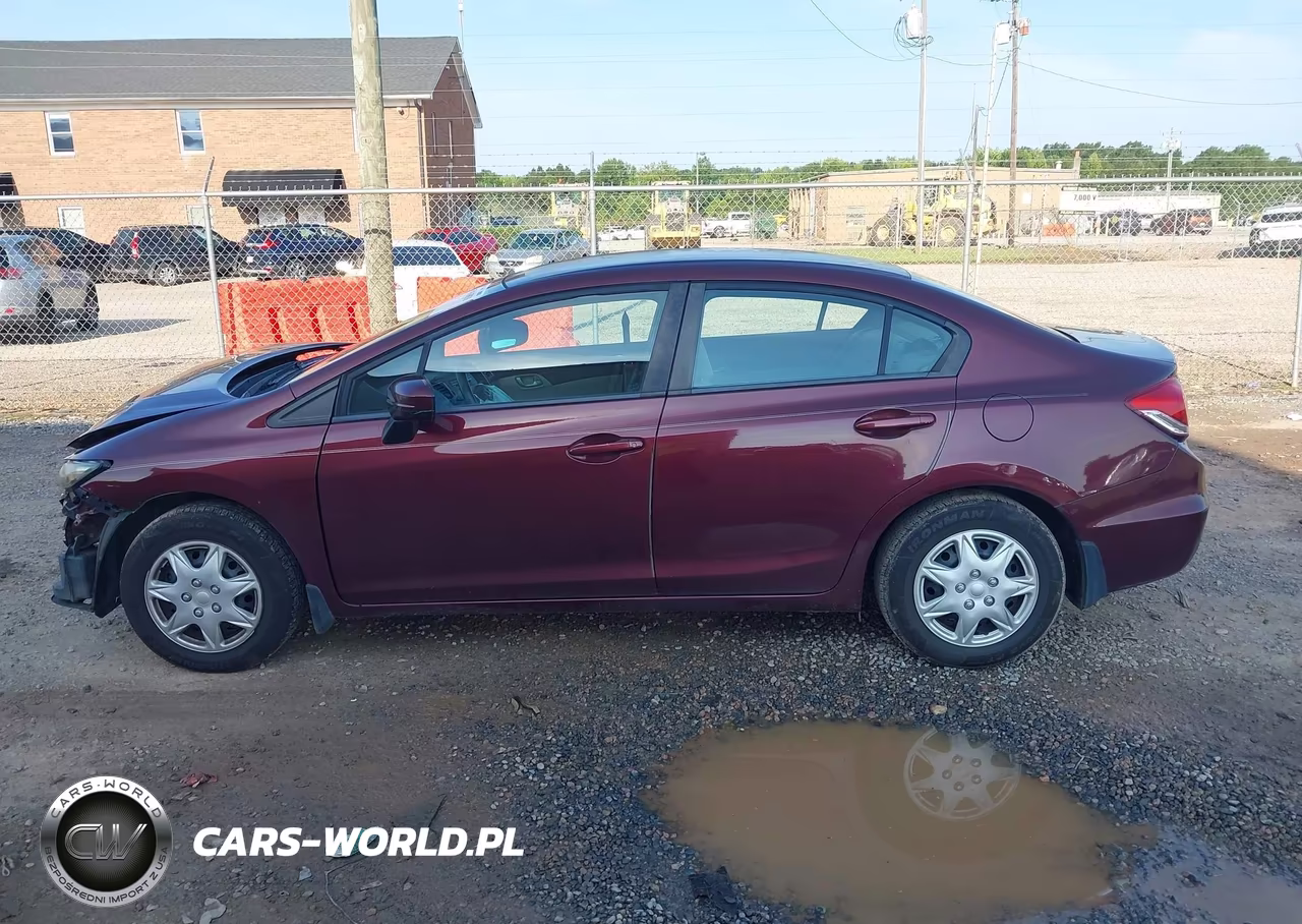 2014 Honda Civic Lx VIN:19XFB2F57EE051724 - 15
