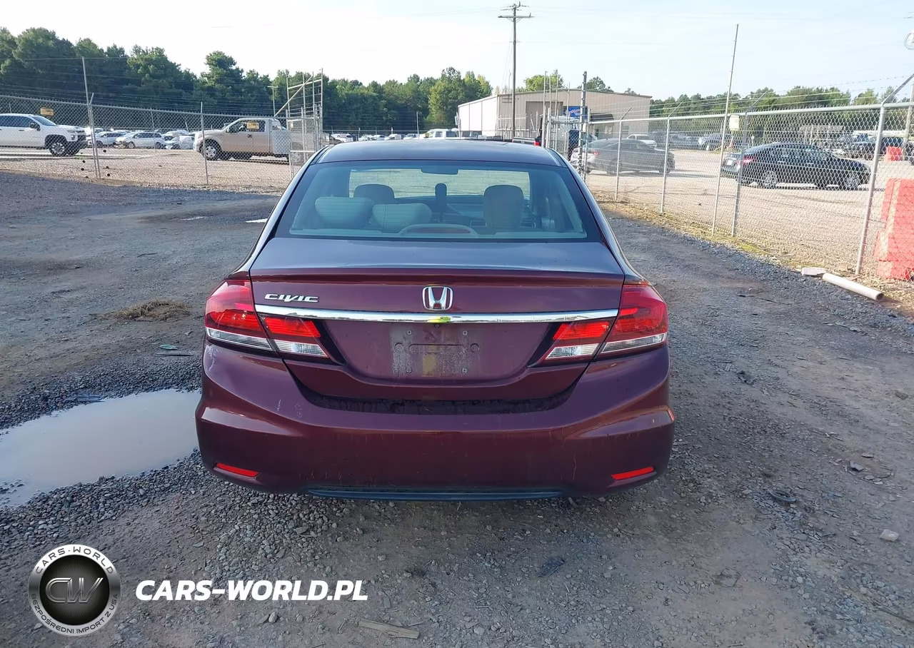 2014 Honda Civic Lx VIN:19XFB2F57EE051724 - 17