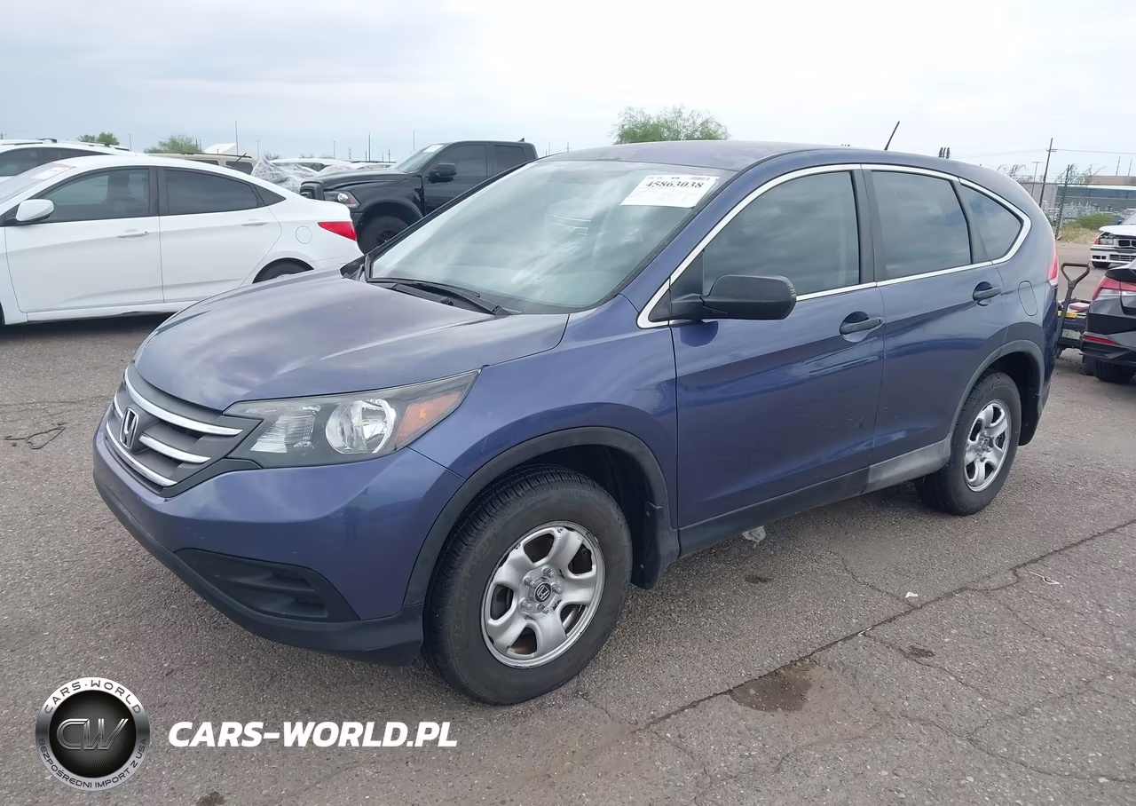2013 Honda Cr-V Lx VIN:2HKRM3H39DH509122 - 2