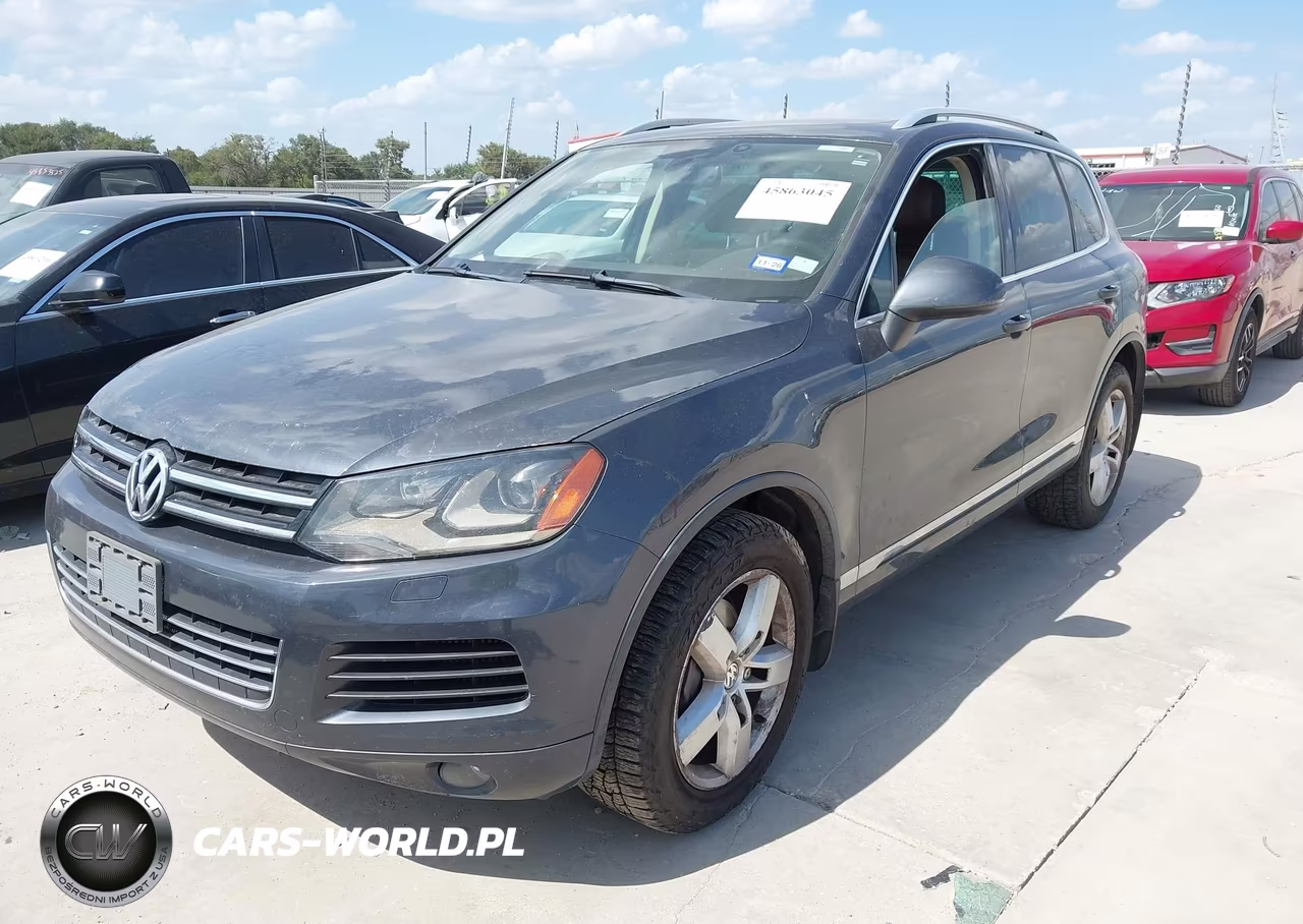 2012 Volkswagen Touareg Tdi Lux VIN:WVGEK9BP7CD008989 - 2